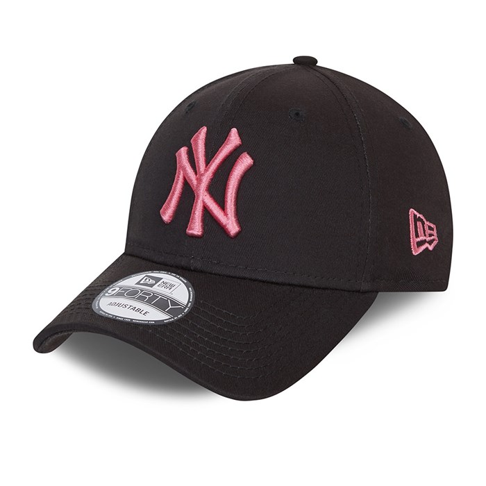 New York Yankees Colour Pack 9FORTY Lippis Mustat - New Era Lippikset Myynti FI-406392